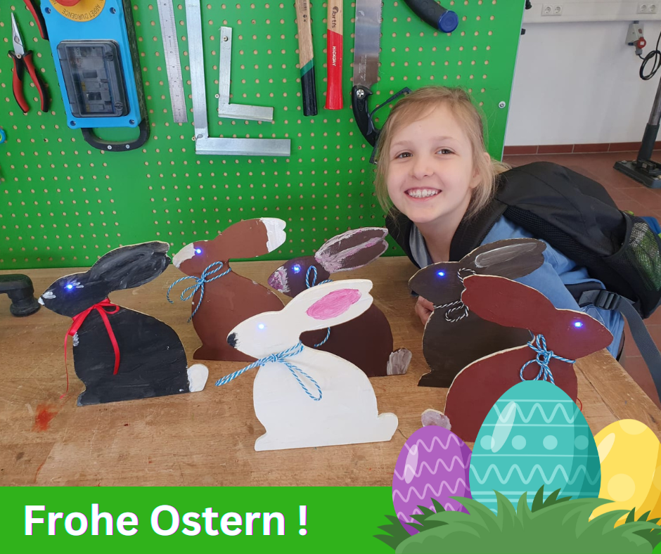 TECHNIK FÜR KINDER wünscht 🐰 Frohe Ostern!