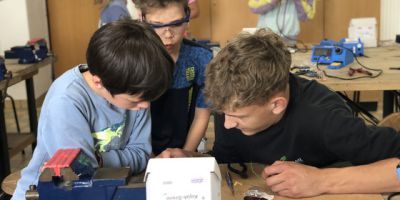 "SET - Schüler entdecken Technik" an der Grundschule Ruderting