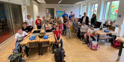 SET - Schüler entdecken Technik an der Grundschule Hauzenberg