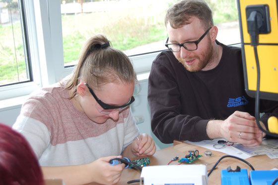SET - Schüler entdecken Technik an der Oberschule Böhlen/Grimma