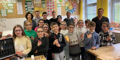 "SET - Schüler entdecken Technik" an der Grund- und Mittelschule St. Josef