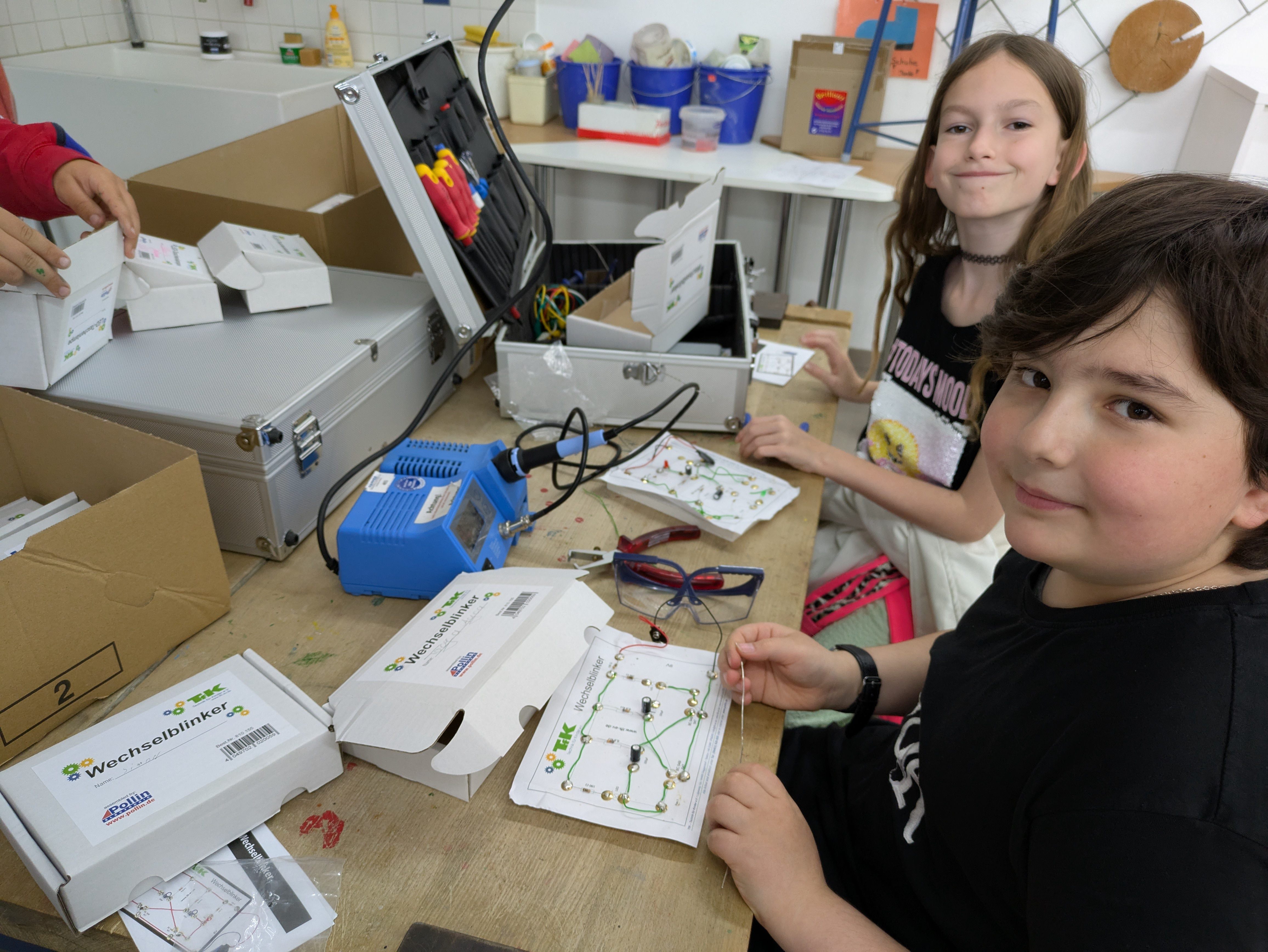 SET - SCHÜLER ENTDECKEN TECHNIK an der Grundschule Reisbach