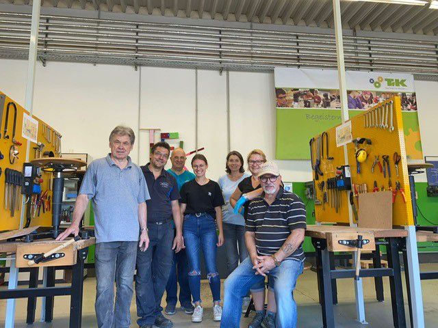 TECHNIKHAUS "AUFRÄUMAKTION ZUM BEGINN DES CLUBBETRIEBS"