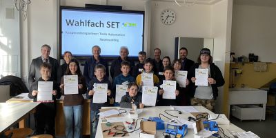 SET - SCHÜLER ENTDECKEN TECHNIK an der Realschule Neutraubling