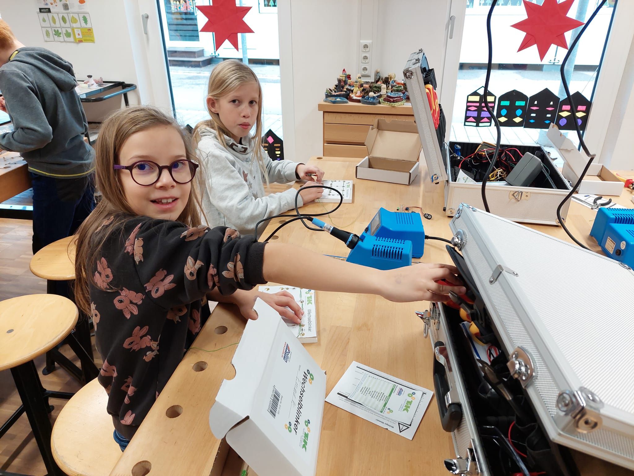 "SET - Schüler entdecken Technik" an der Grundschule Mühlried