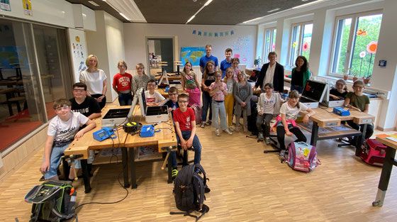 SET - Schüler entdecken Technik an der Grundschule Hauzenberg