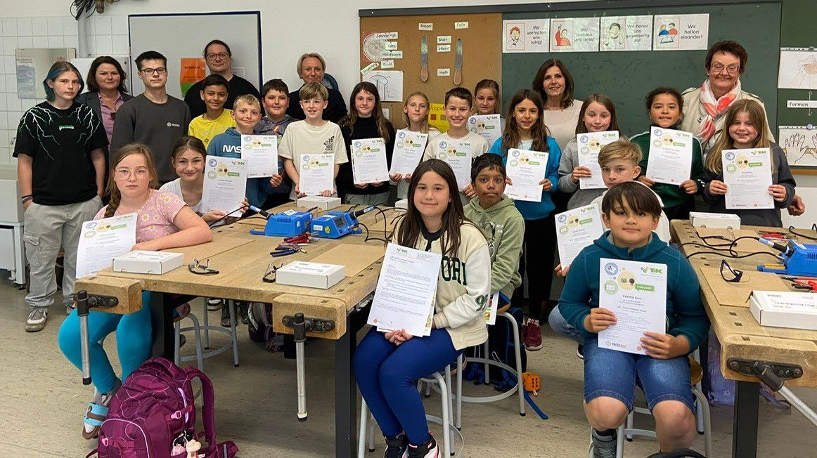 SET – SCHÜLER ENTDECKEN TECHNIK an der Grundschule Theodor-Eckert, Deggendorf